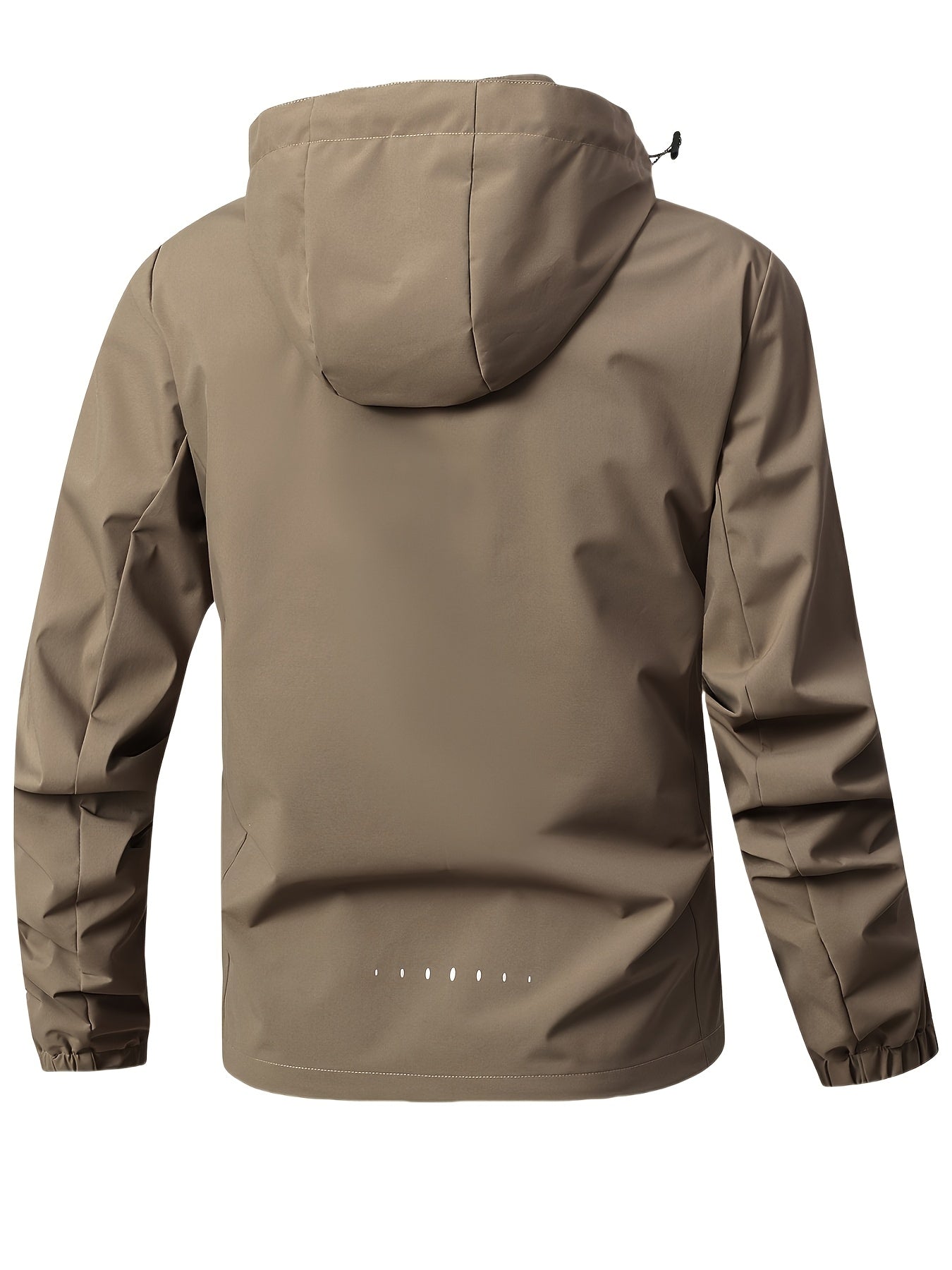 Veste coupe-vent à capuche amovible du S au 3XL