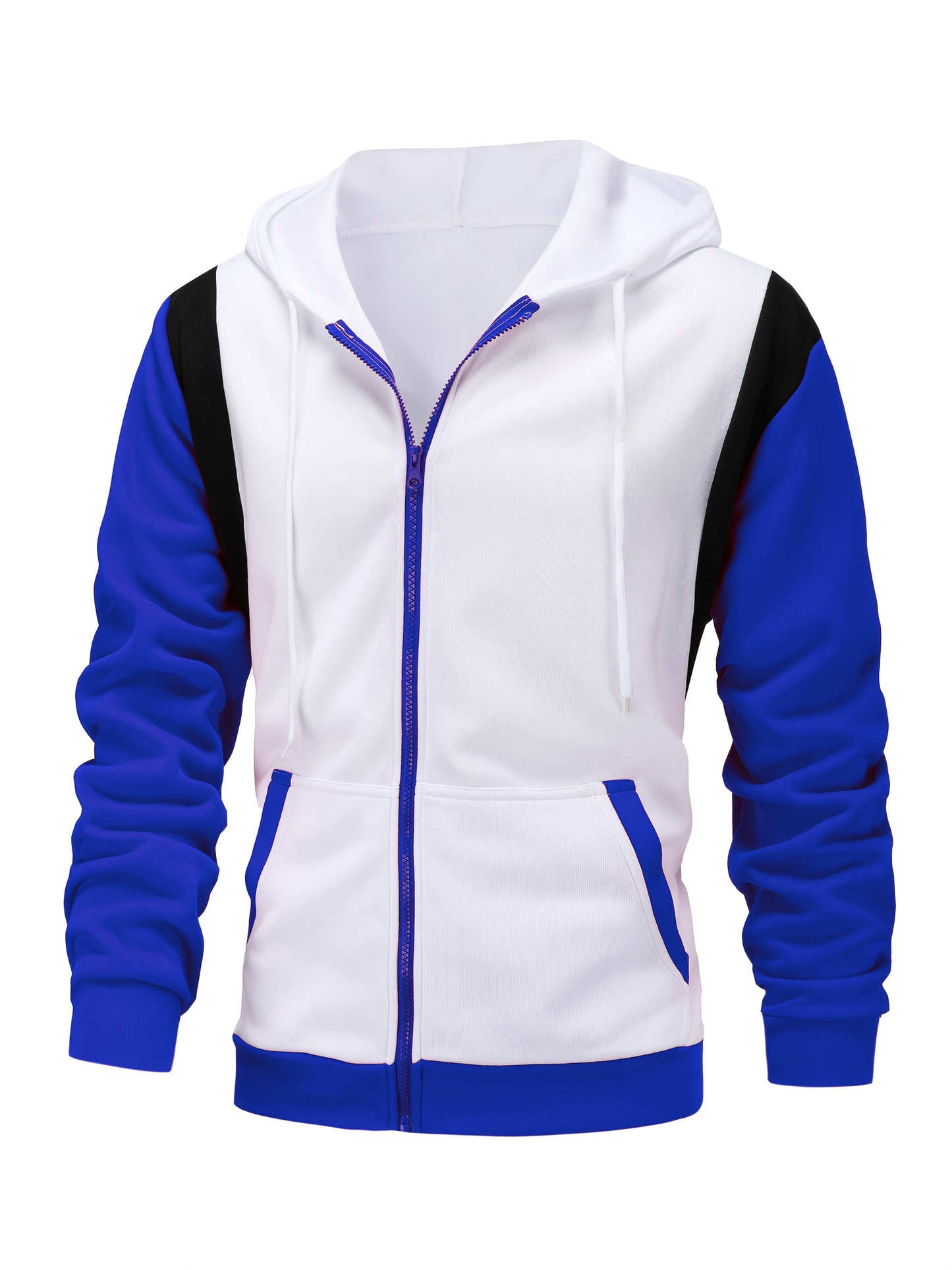 Veste zippé à capuche poche kangourou du S au 2XL