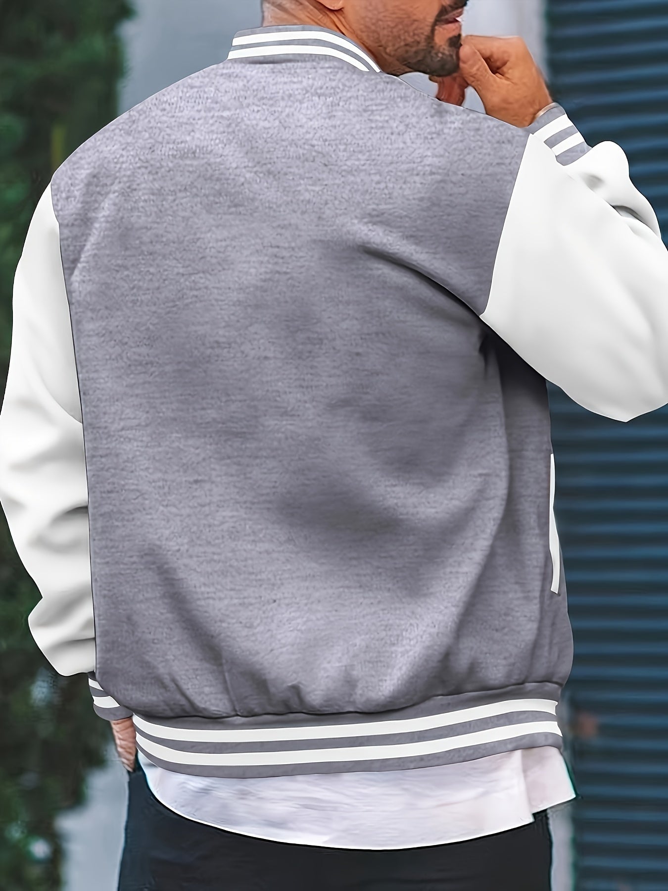 Veste de baseball avec poche du S au 3XL