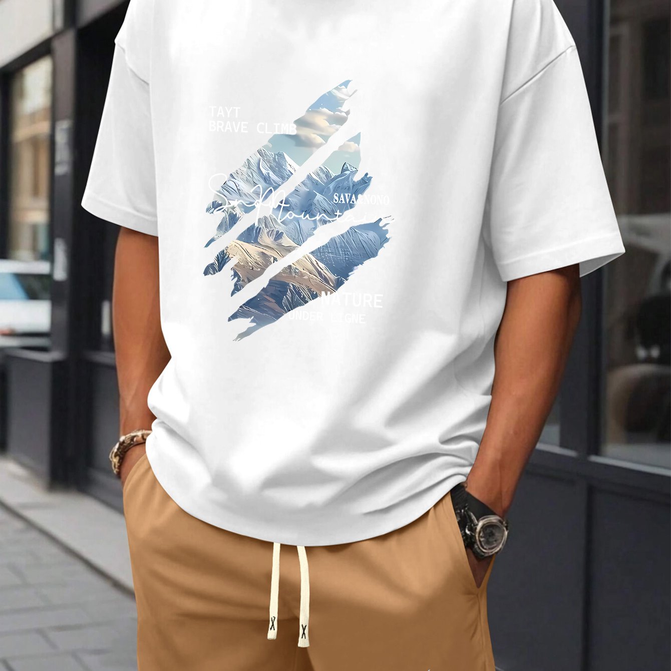 Ensemble t-shirt et short décontractée du S au 2XL