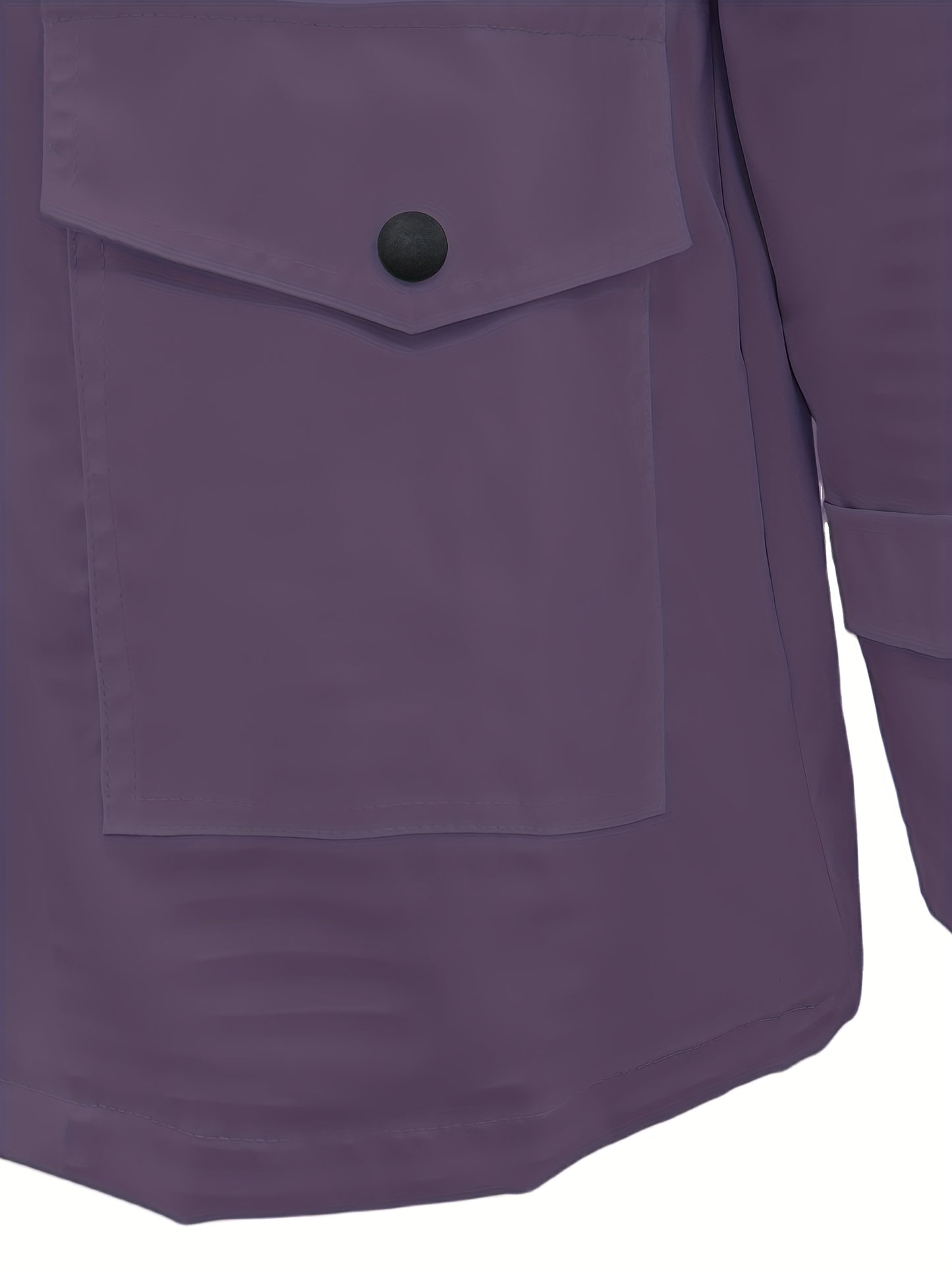 Veste longue à capuche rayée coupe vent femmes du 0XL au 5XL