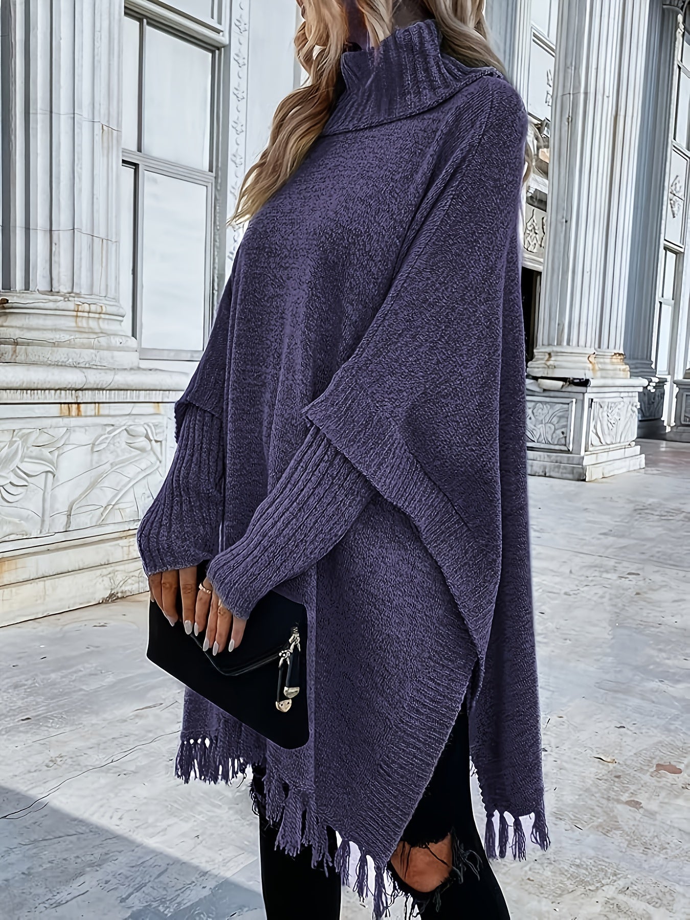 Pull à manche sauve souris grande taille du XL au 5XL MAEJORKEN