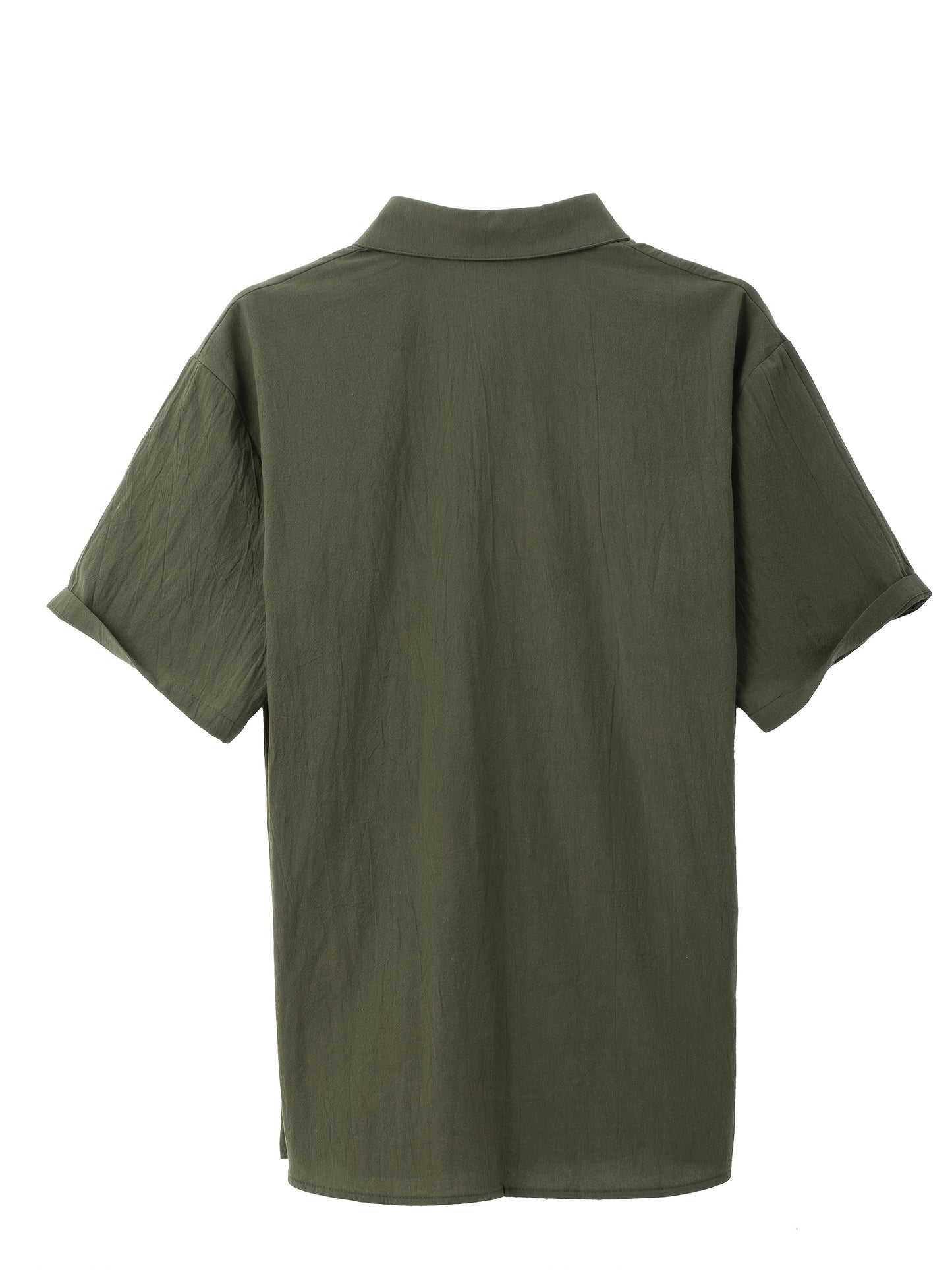 Chemise à manches courtes en pur coton du XS au 2XL MAEJORKEN
