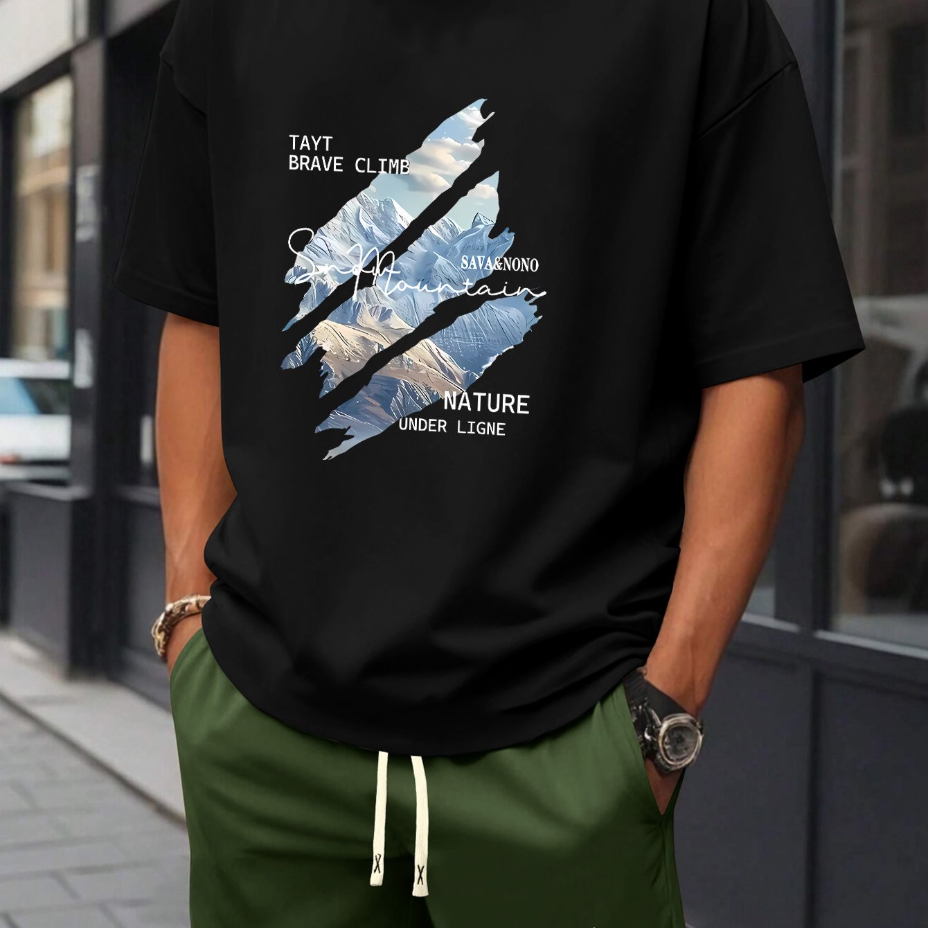 Ensemble t-shirt et short décontractée du S au 2XL