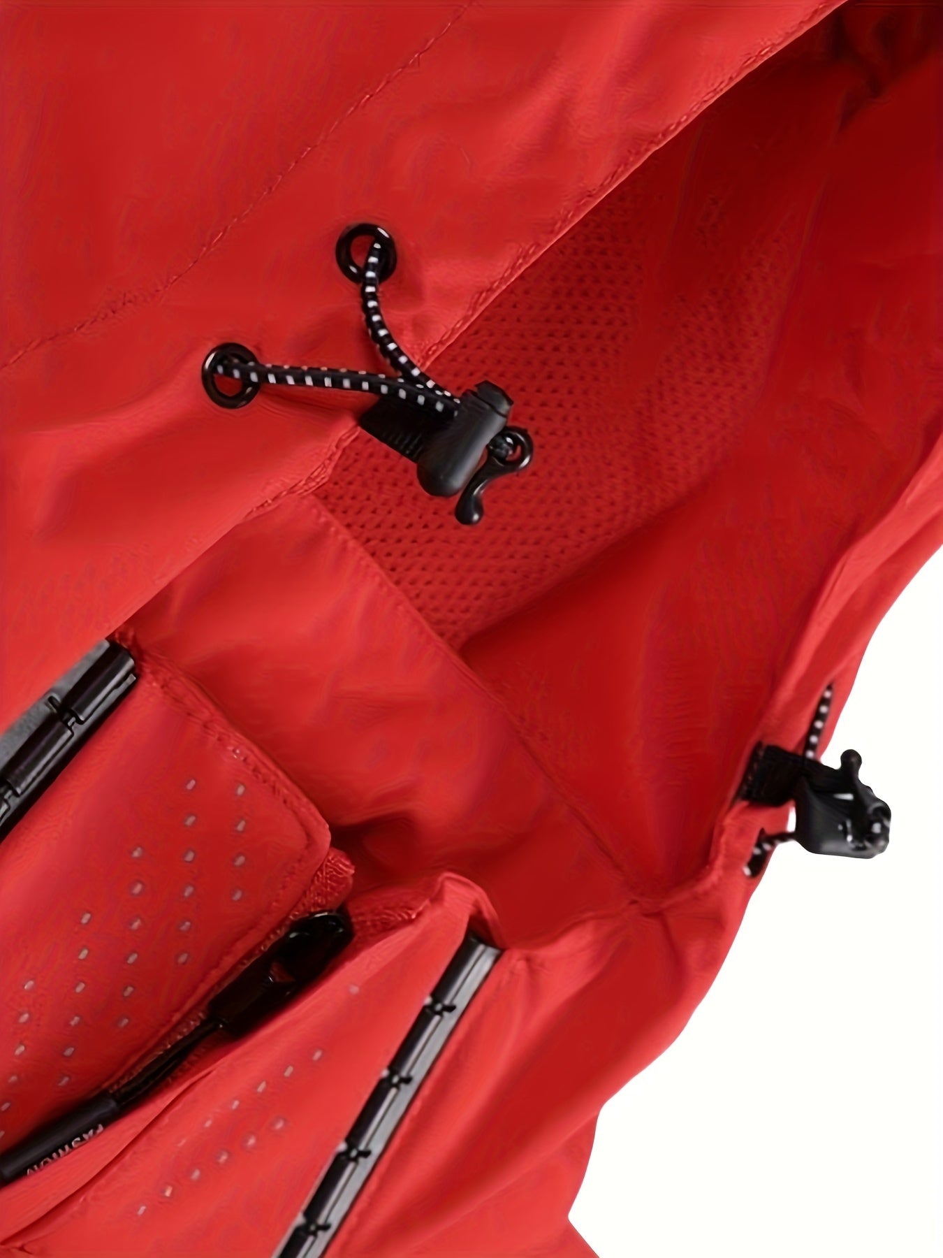 Veste coupe-vent à capuche amovible du S au 3XL