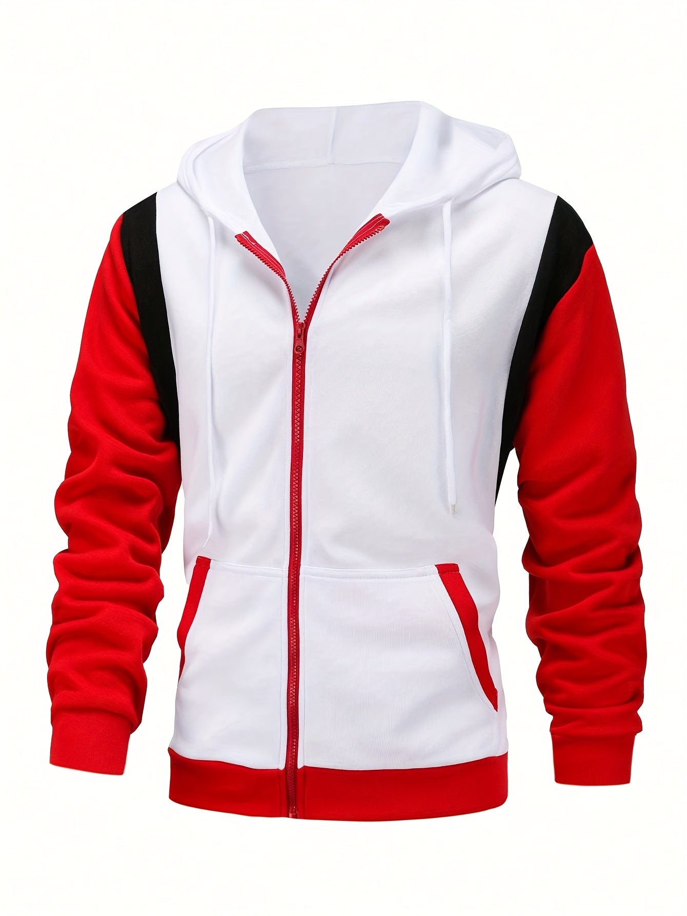 Veste zippé à capuche poche kangourou du S au 2XL