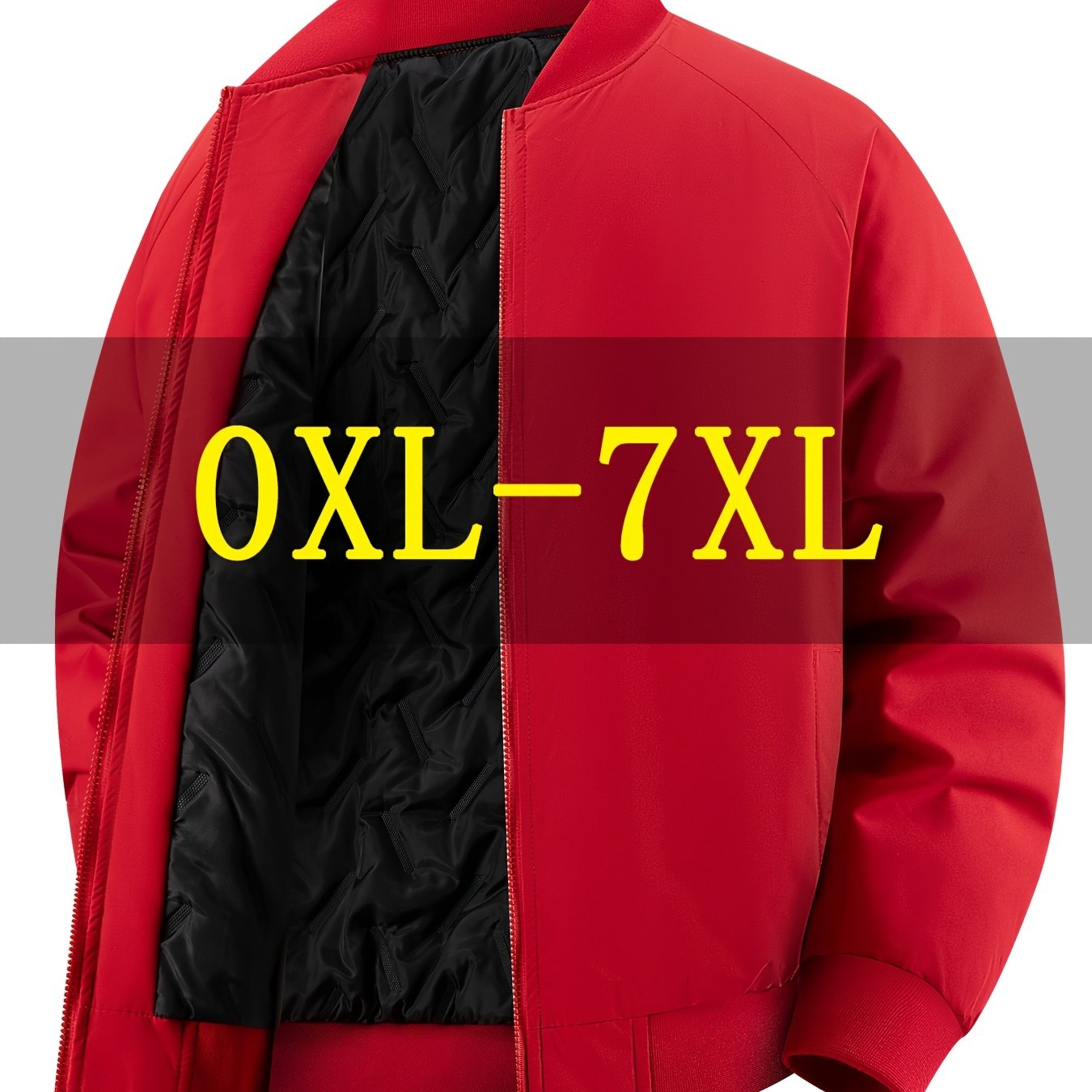 Blouson aviateur grande taille hommes du XL au 8XL MAEJORKEN