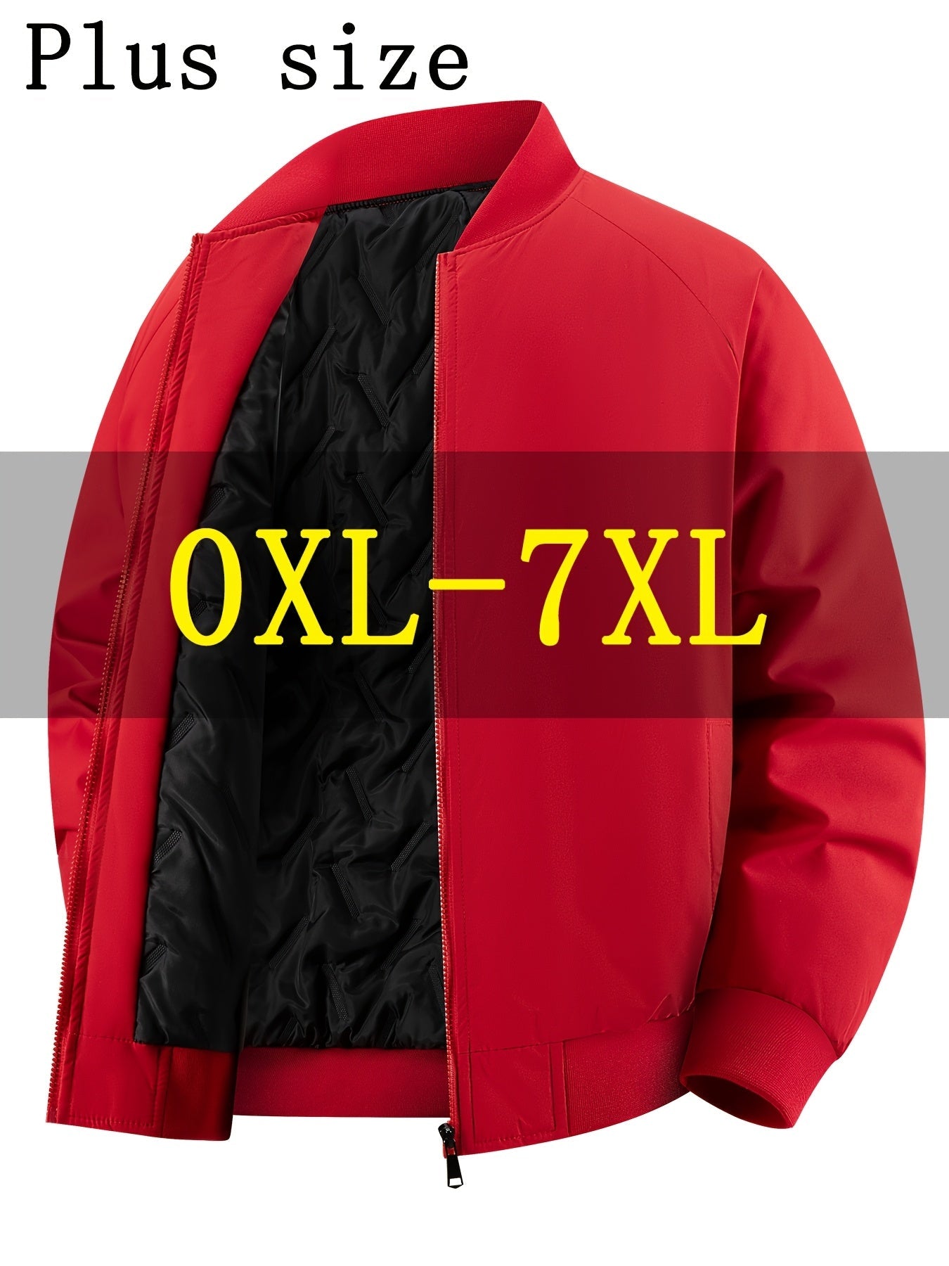 Blouson aviateur grande taille hommes du XL au 8XL MAEJORKEN