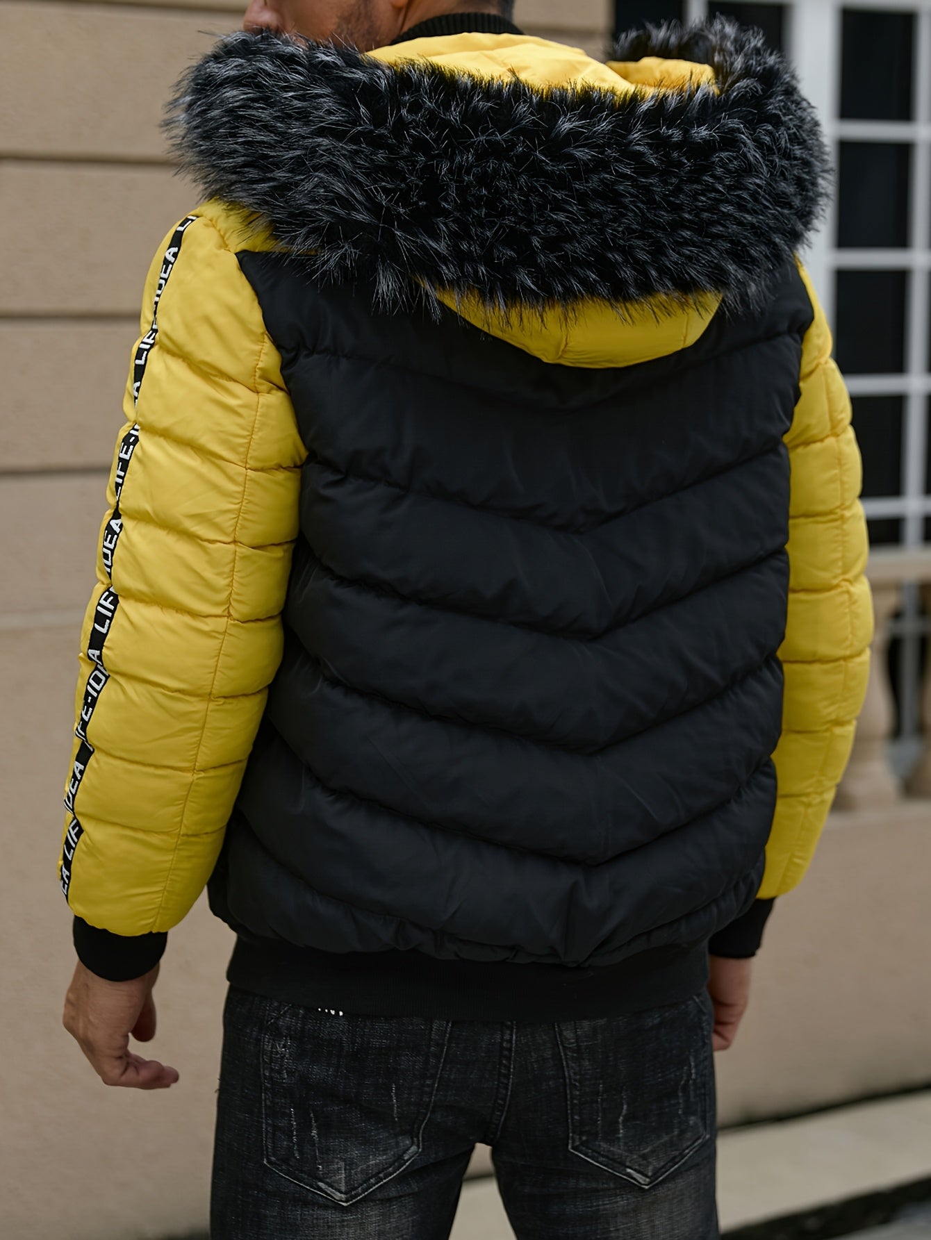 Blouson à capuche grande taille avec doublure du 2XL au 7XL