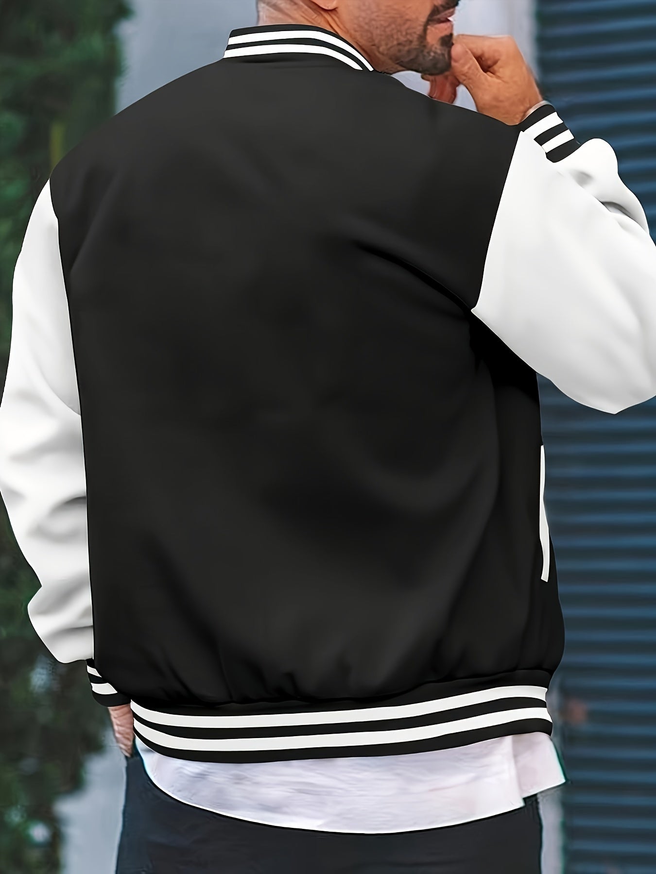 Veste de baseball avec poche du S au 3XL