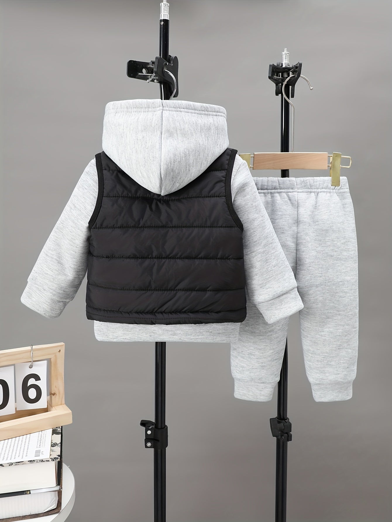 Ensemble 3 pièces gilet sweat et pantalon pour bébés garçons du 6 mois au 3 ans MAEJORKEN