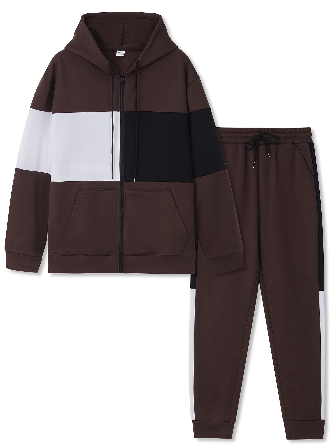 Ensemble survêtement sweat à capuche et pantalon hommes du M au 3XL MAEJORKEN