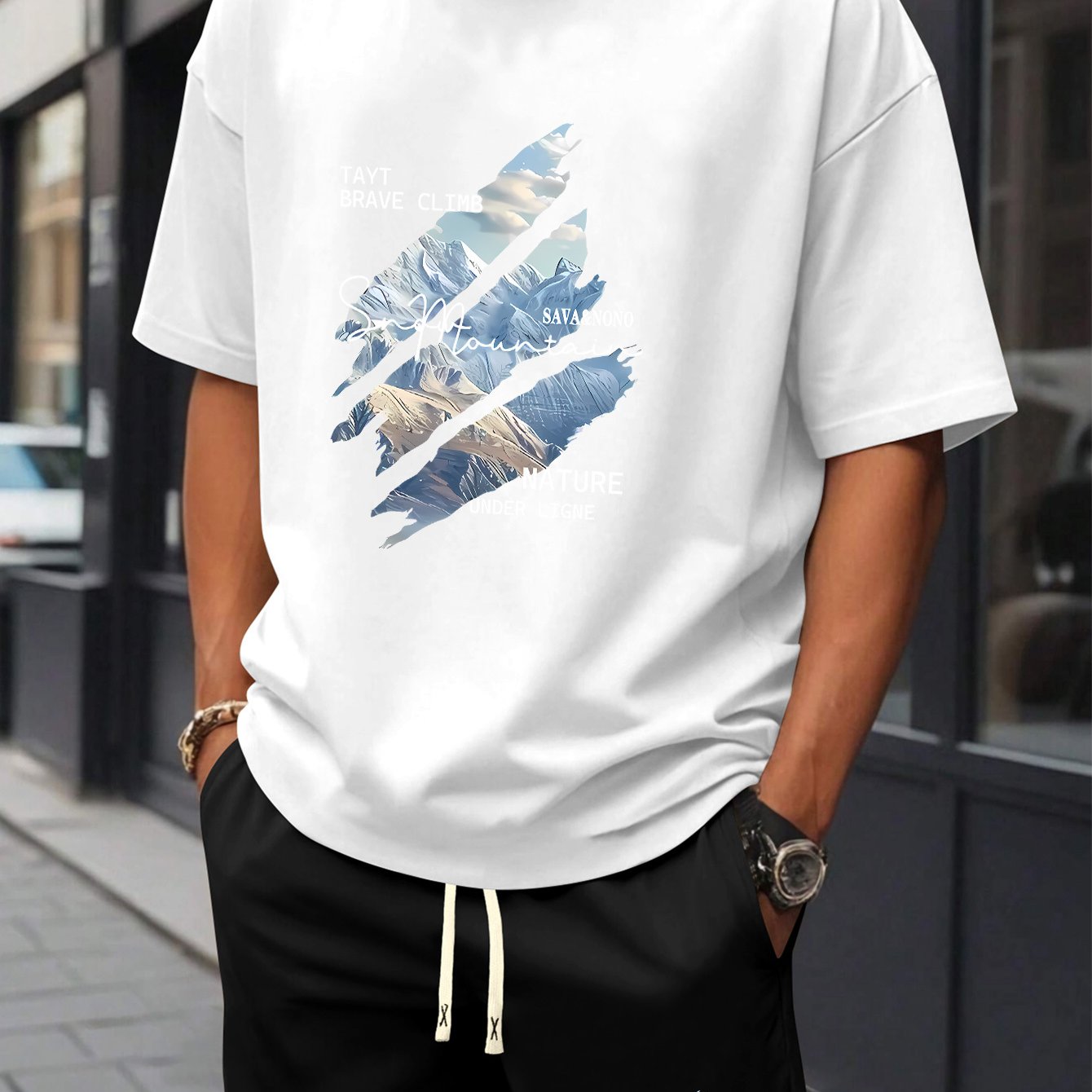 Ensemble t-shirt et short décontractée du S au 2XL
