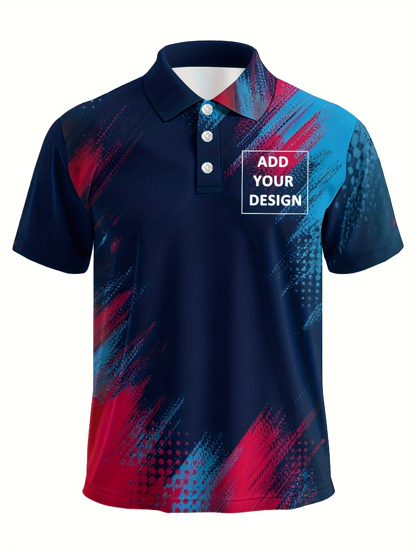 Polo personnalisée logo / texte / image du S au 2XL