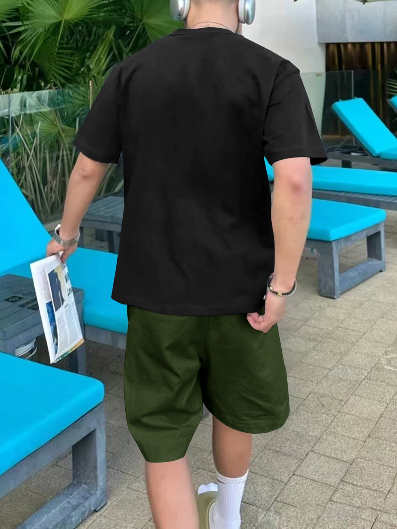 Ensemble t-shirt et short décontractée du S au 2XL