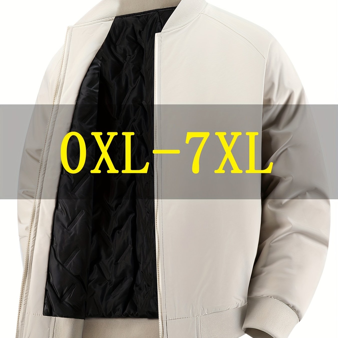 Blouson aviateur grande taille hommes du XL au 8XL MAEJORKEN