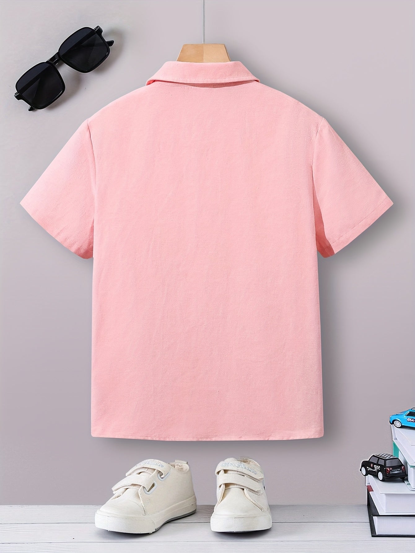 Chemise à manches courtes garçon du 8 ans au 12 ans
