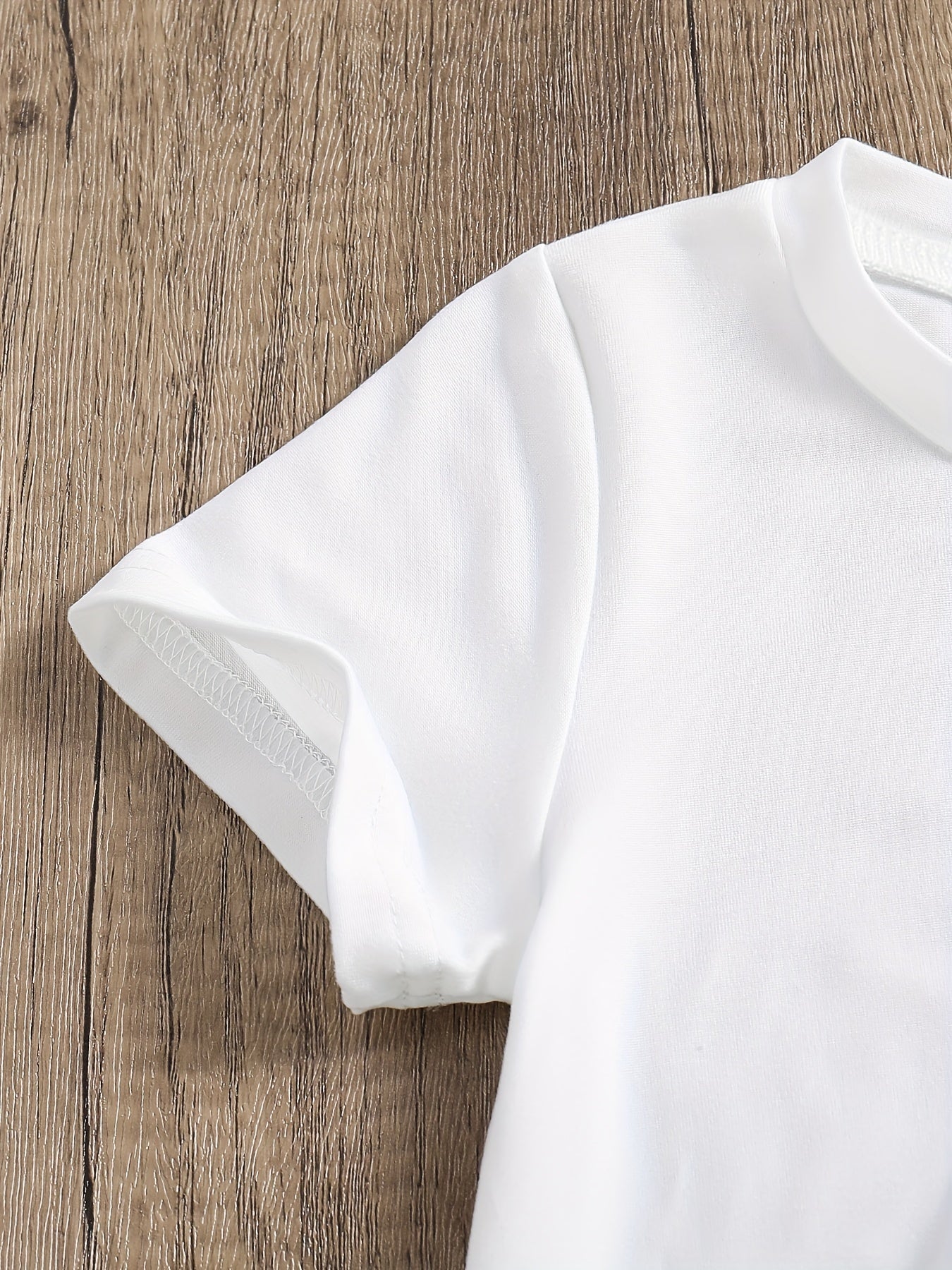 T-shirt blanc garçon du 1 an au 8 ans