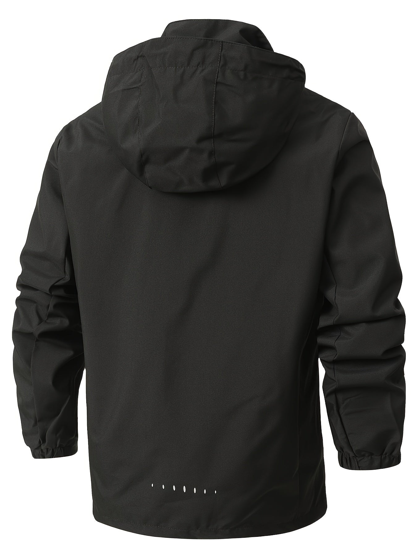 Veste coupe-vent à capuche amovible du S au 3XL