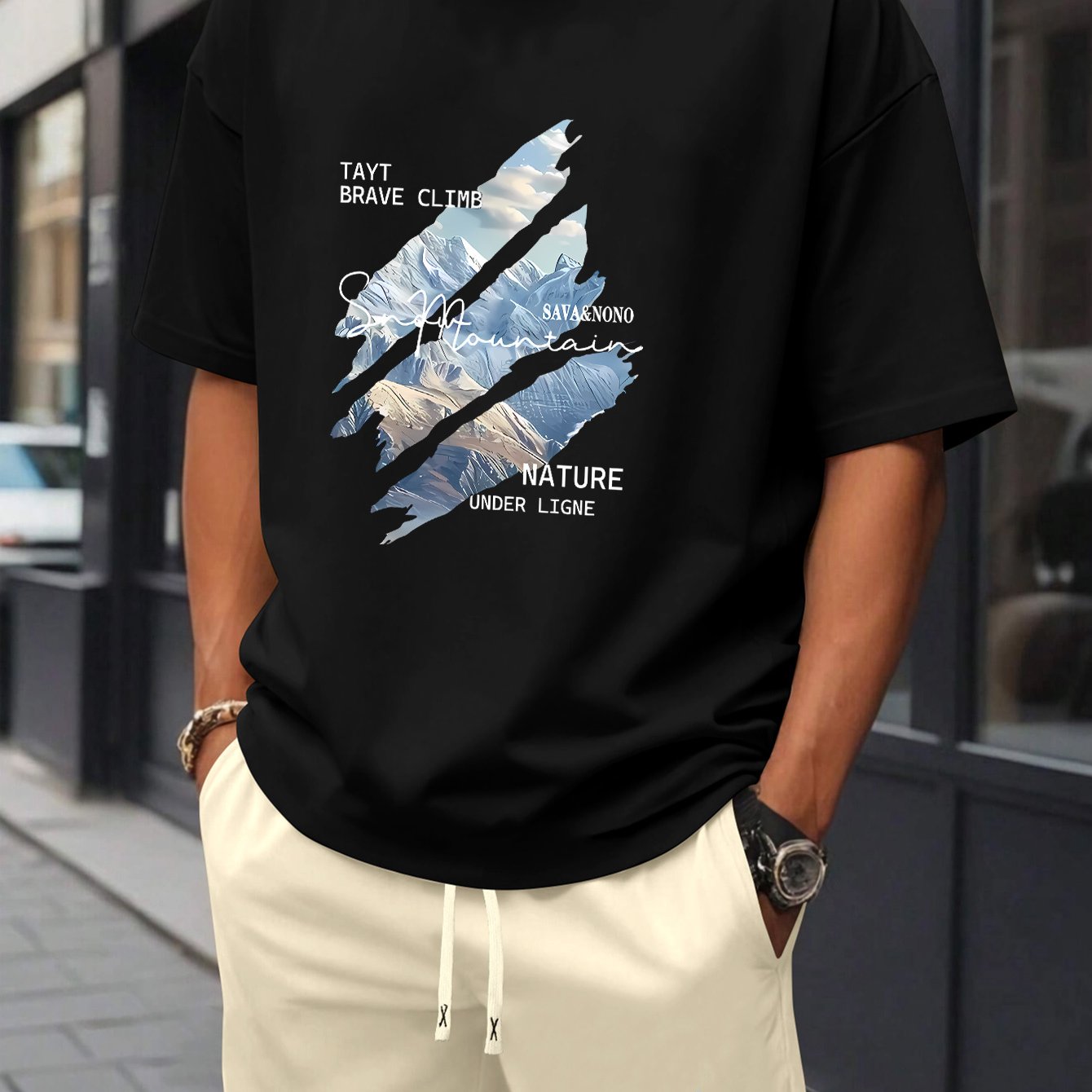 Ensemble t-shirt et short décontractée du S au 2XL