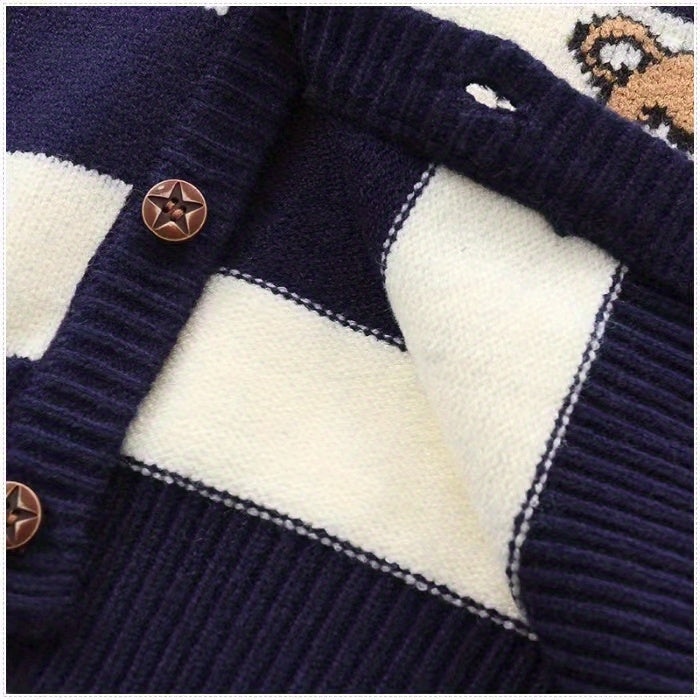 Gilet garçon faux deux pièces du 1 an au 8 ans