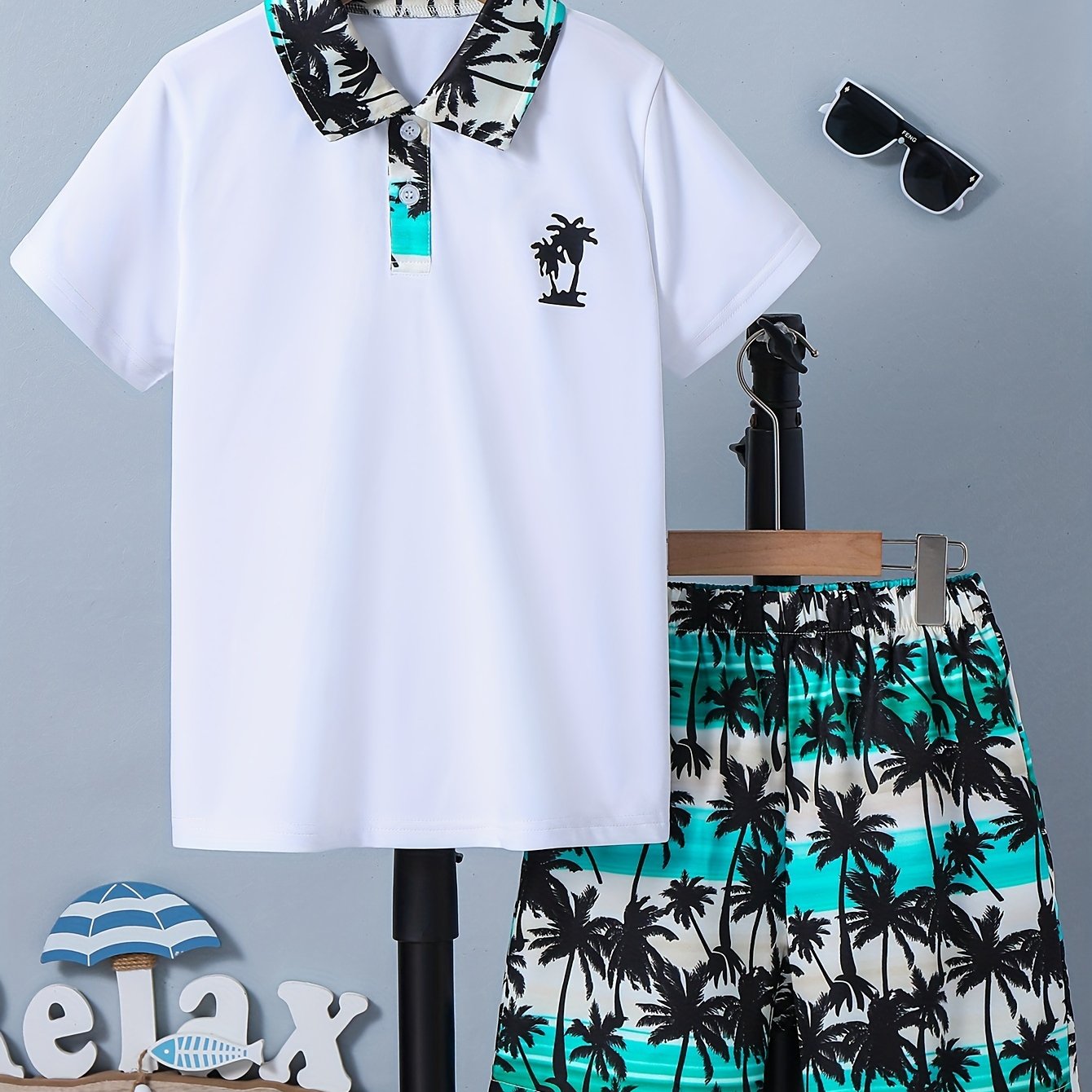 Ensemble 2pièces polo et short du 5 au 13 ans