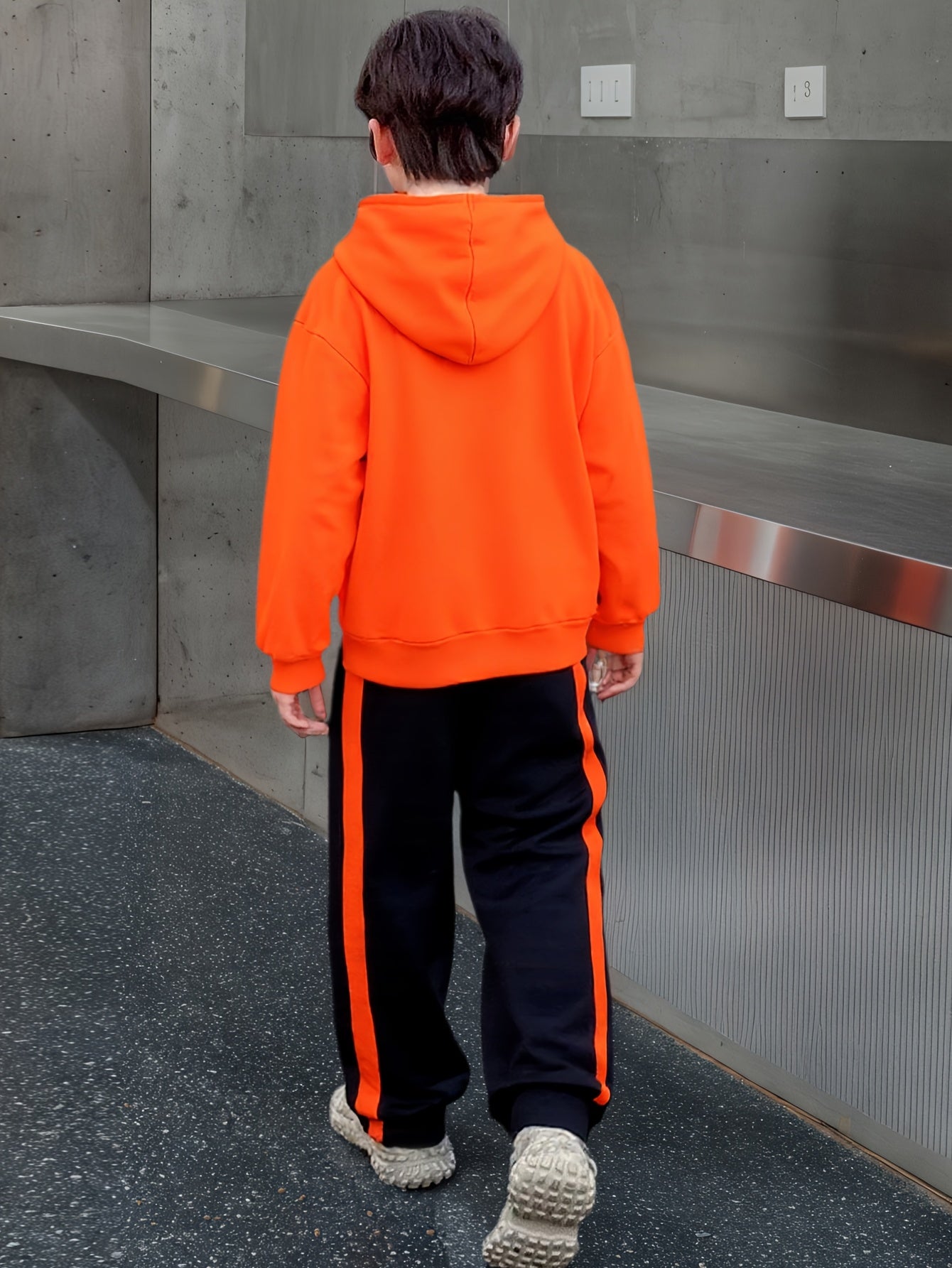 Ensemble 2 pièces sweat à capuche et pantalon de survêtement garçons du 8 au 14 ans MAEJORKEN