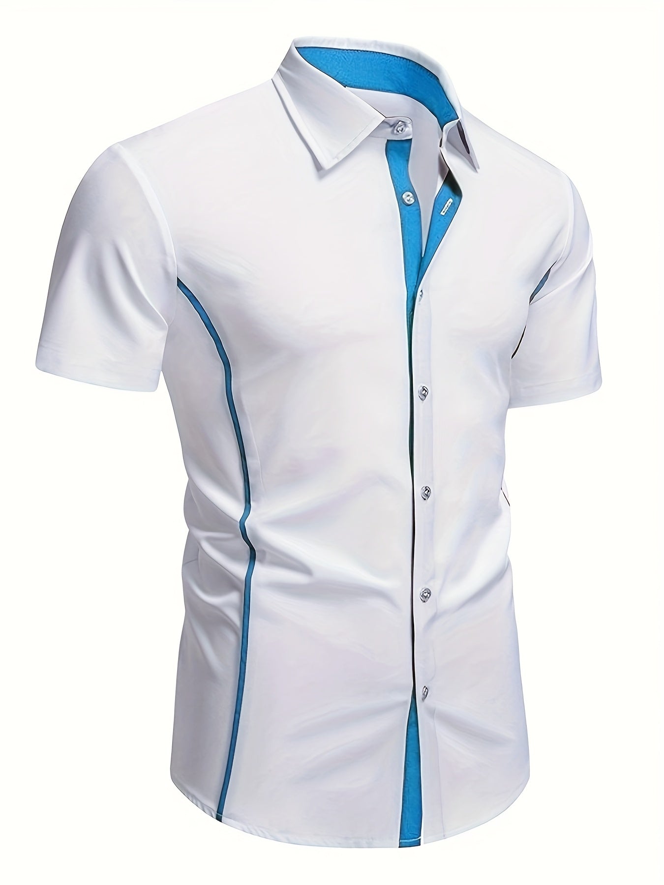 Chemise décontractée polyester respirant du S au 2XL MAEJORKEN