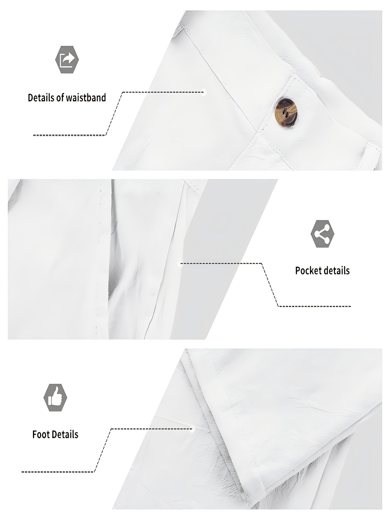 Men's Linen Suit Pants - Heavy-Duty Non-Stretch All-Season Business & Formal Wear, Light Business Casual Dress Trousers with White Piping (Matching Jacket Required), Versatile for Weddings & Office - Ideal Gift MAEJORKEN