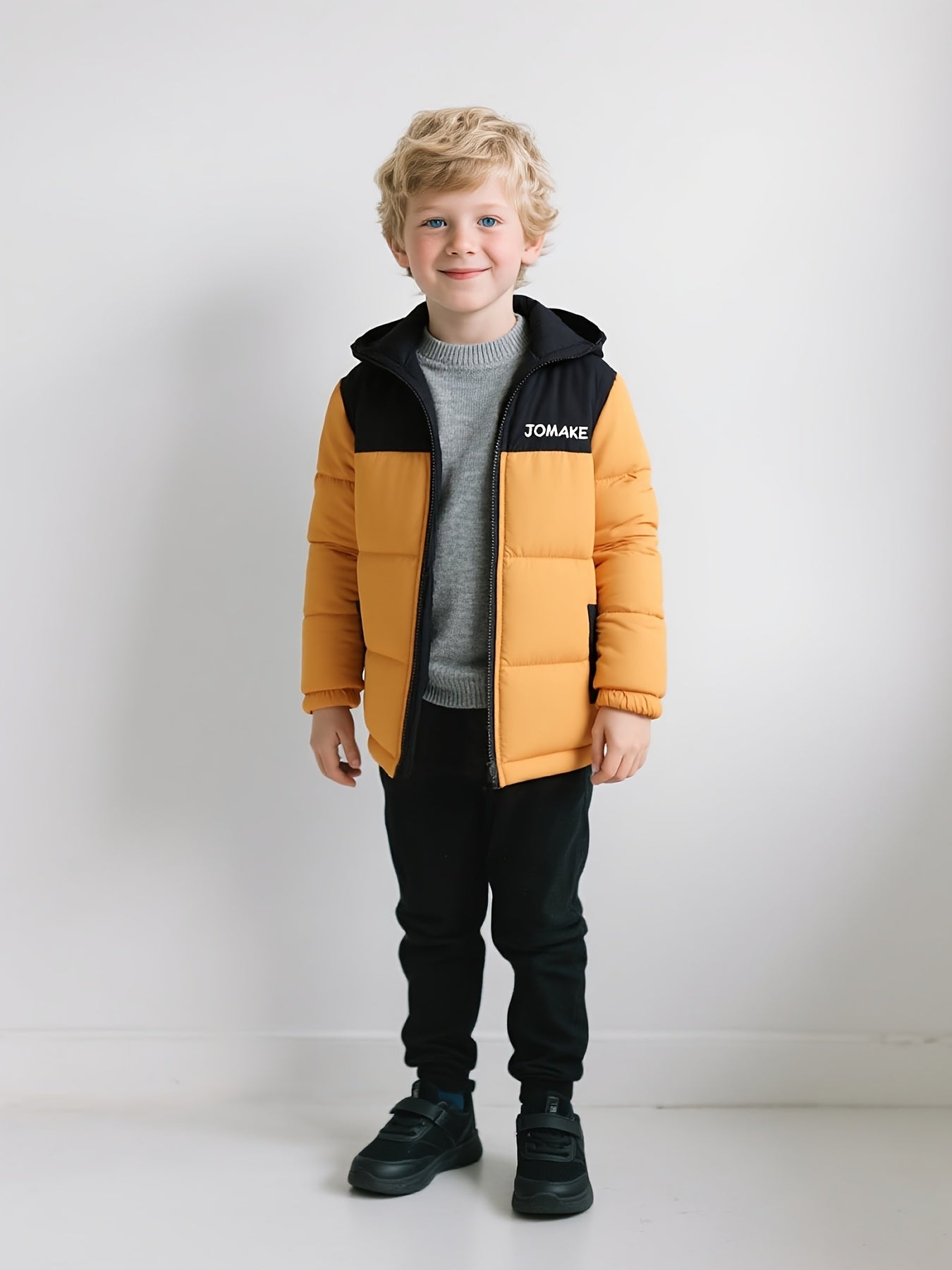 Blouson d hiver à capuche garçons du 4 au 12 ans MAEJORKEN