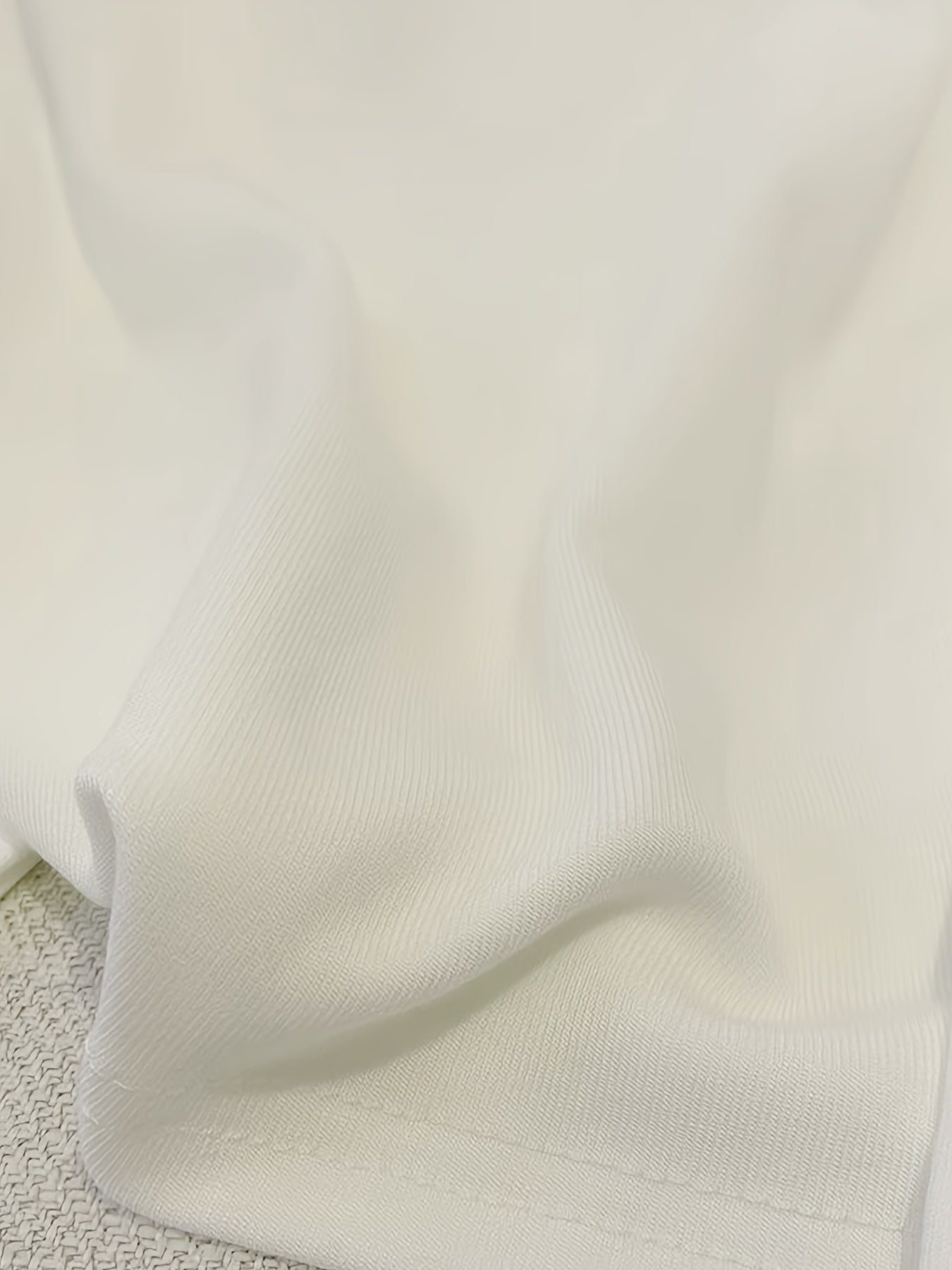T-shirt blanc à manche longues pour filles du 5 au 14 ans MAEJORKEN