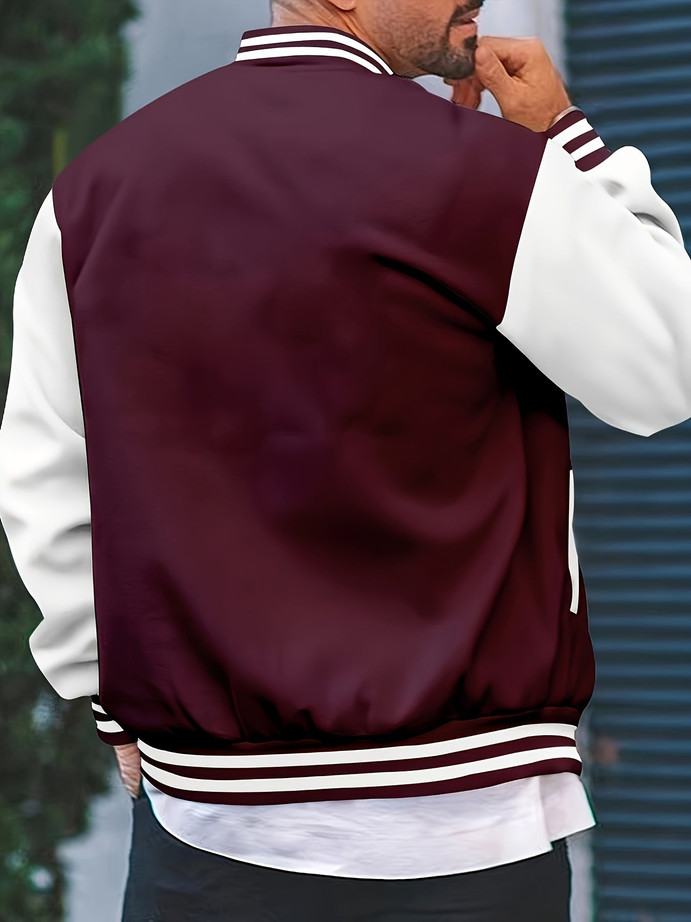 Veste de baseball avec poche du S au 3XL