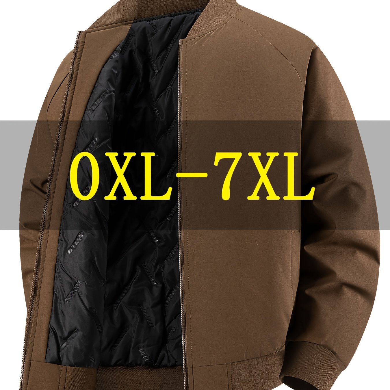 Blouson aviateur grande taille hommes du XL au 8XL MAEJORKEN