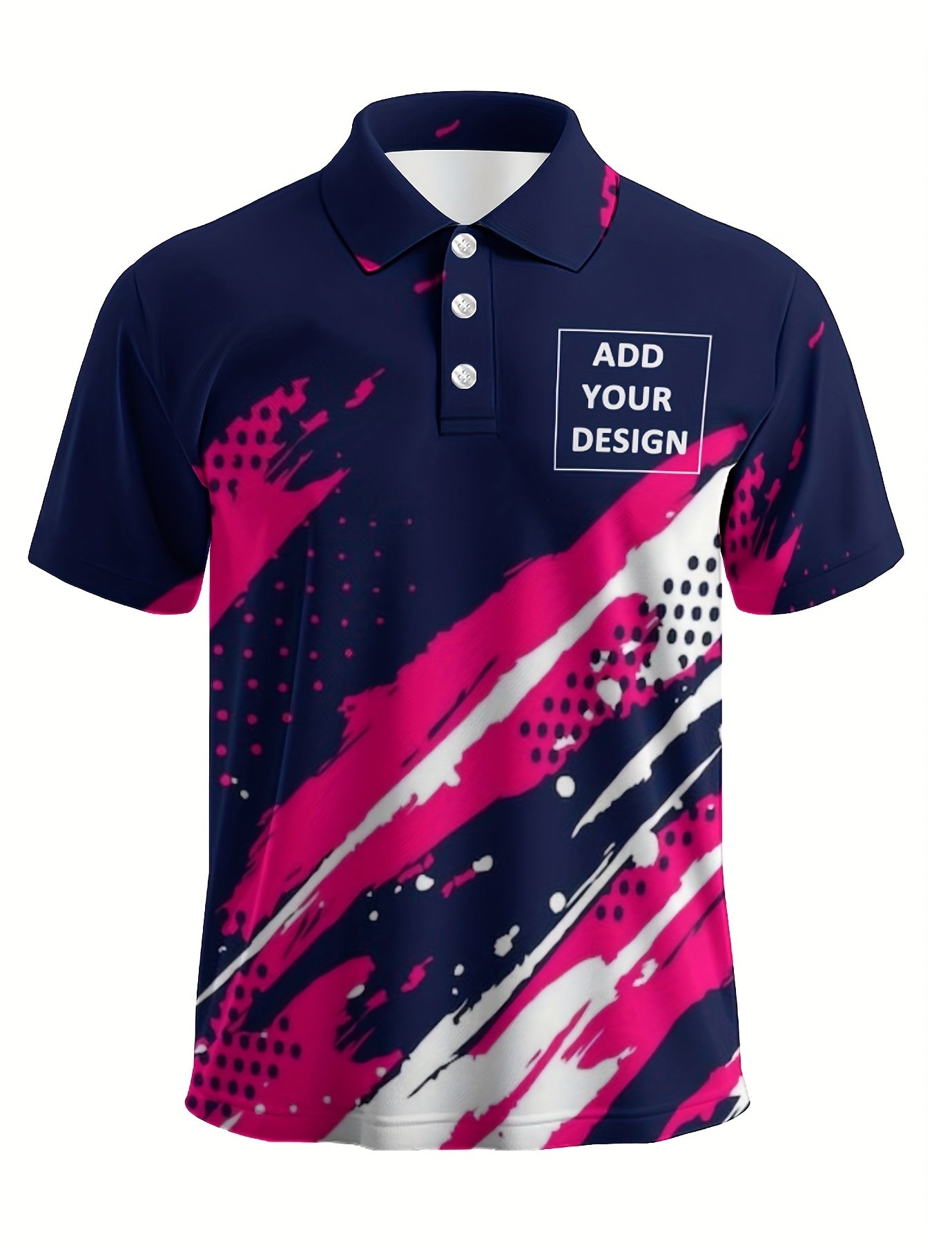 Polo personnalisable impression photo/logo/texte du 1XL au 8XL