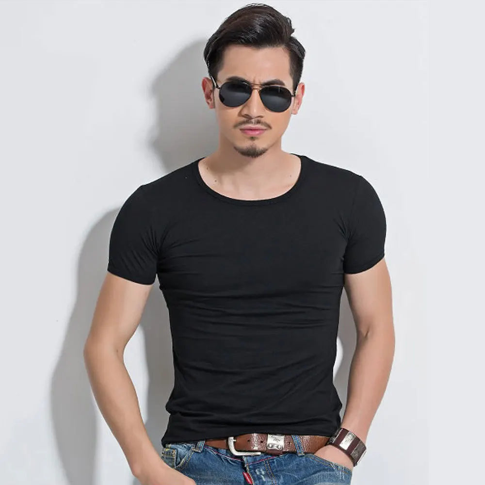 T-shirt unie du S au 5XL