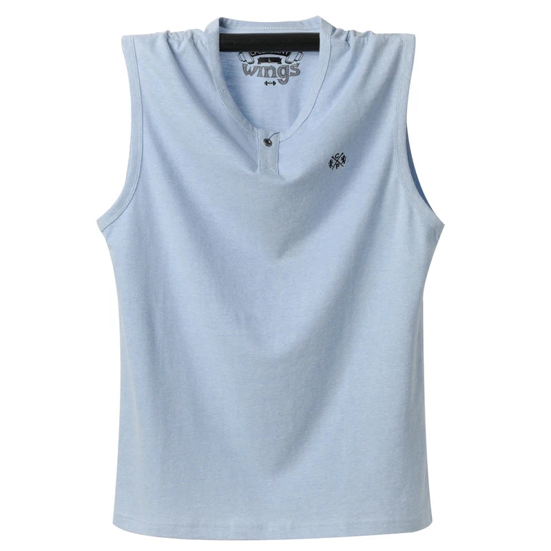 Débardeur Tissu Confortable, en Coton, du L au 6XL