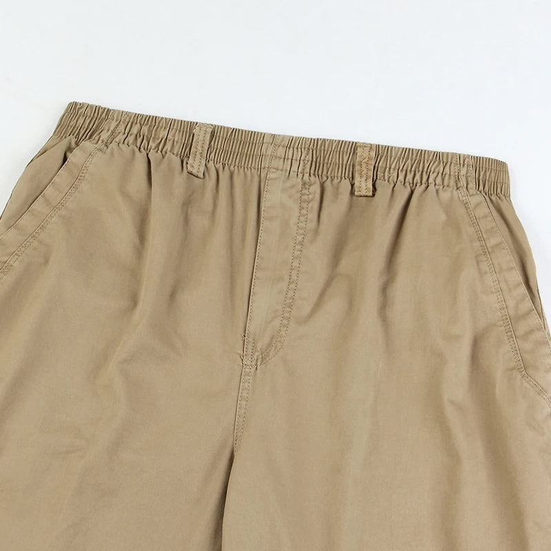 Pantalons décontracté coton grande taille M-6XL MAEJORKEN