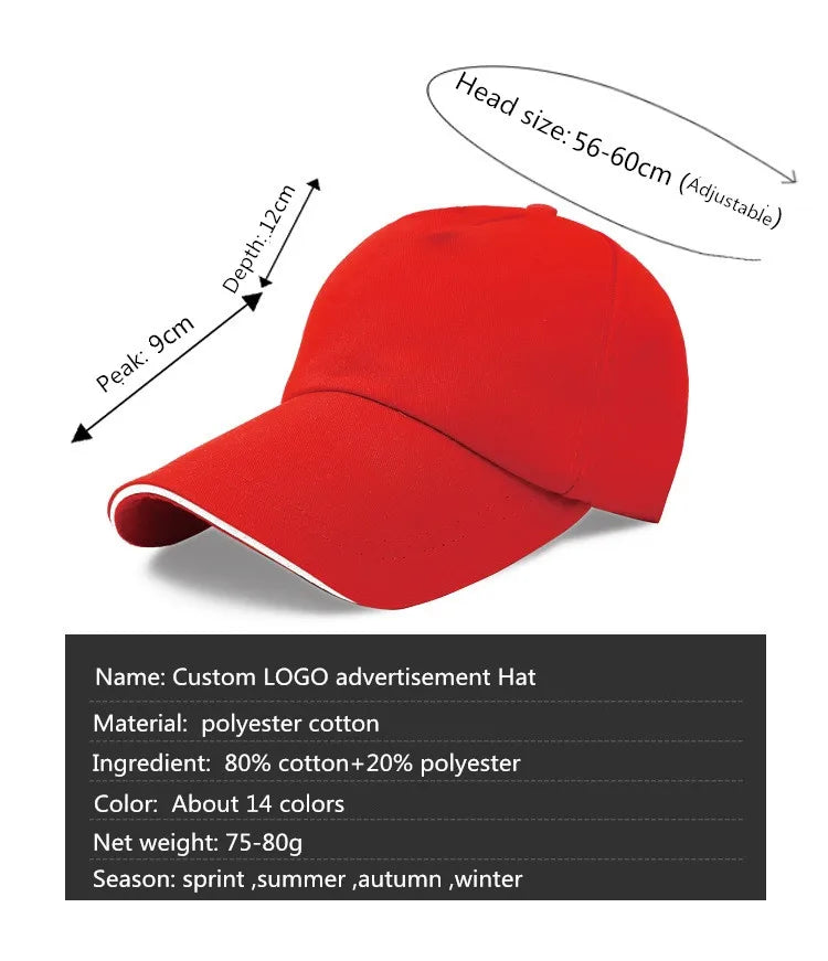Casquette avec logo personnalisé