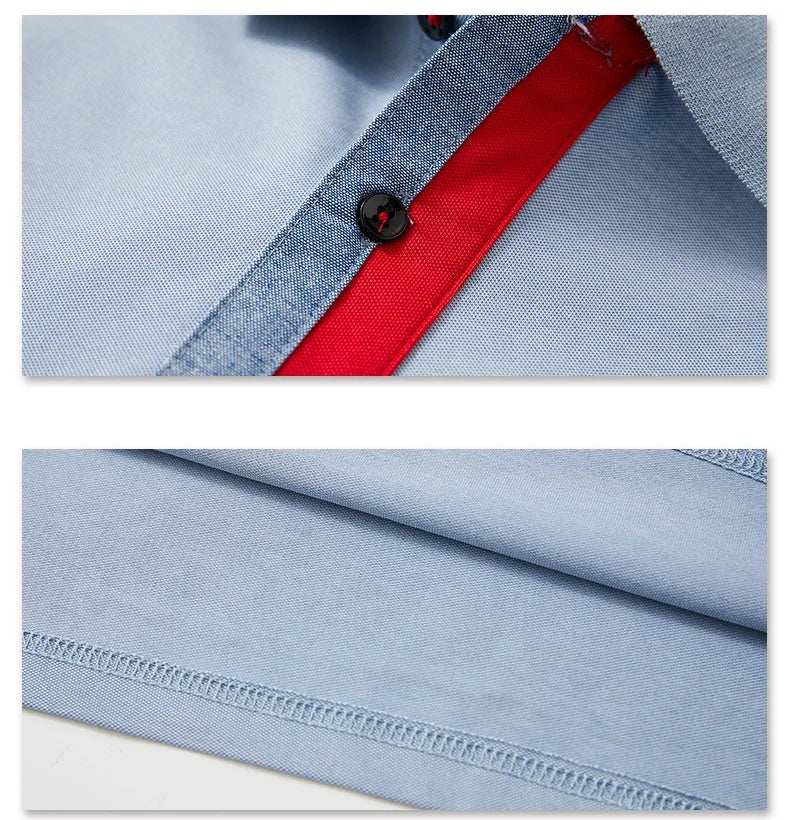Polo en coton à manches courtes col boutonné M-6XL MAEJORKEN
