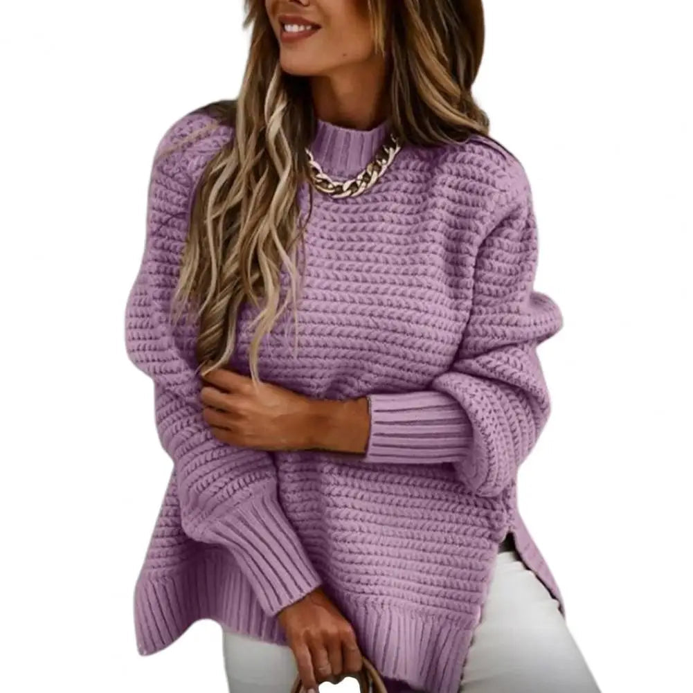Pull à motif unique pour femme MAEJORKEN