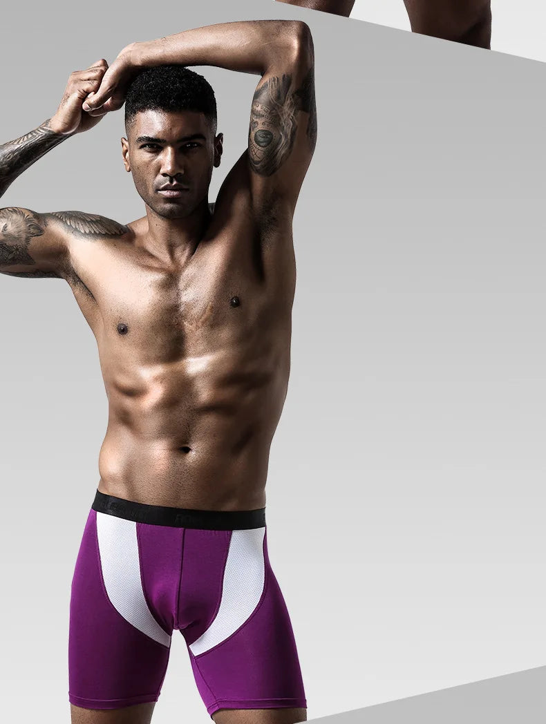 Boxers long hommes