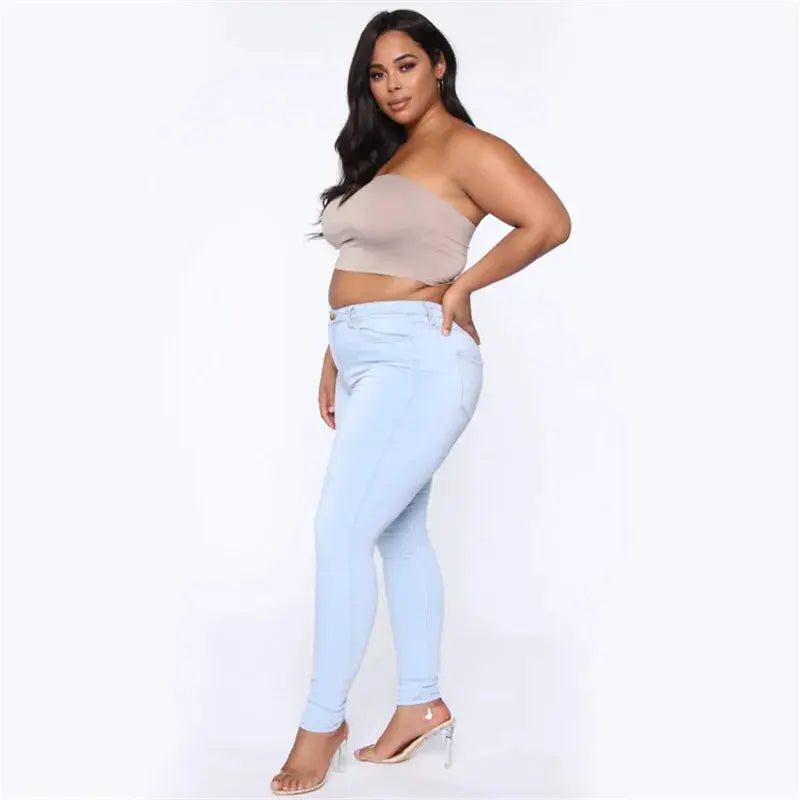 Jeans grandes taille femmes MAEJORKEN