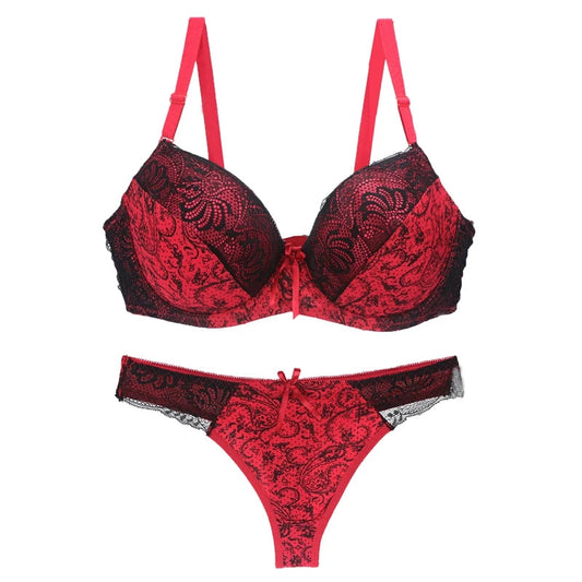 Ensemble soutien-gorge et string brassière en coton du 70B au 100E MAEJORKEN