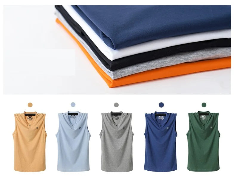 Débardeur Tissu Confortable, en Coton, du L au 6XL