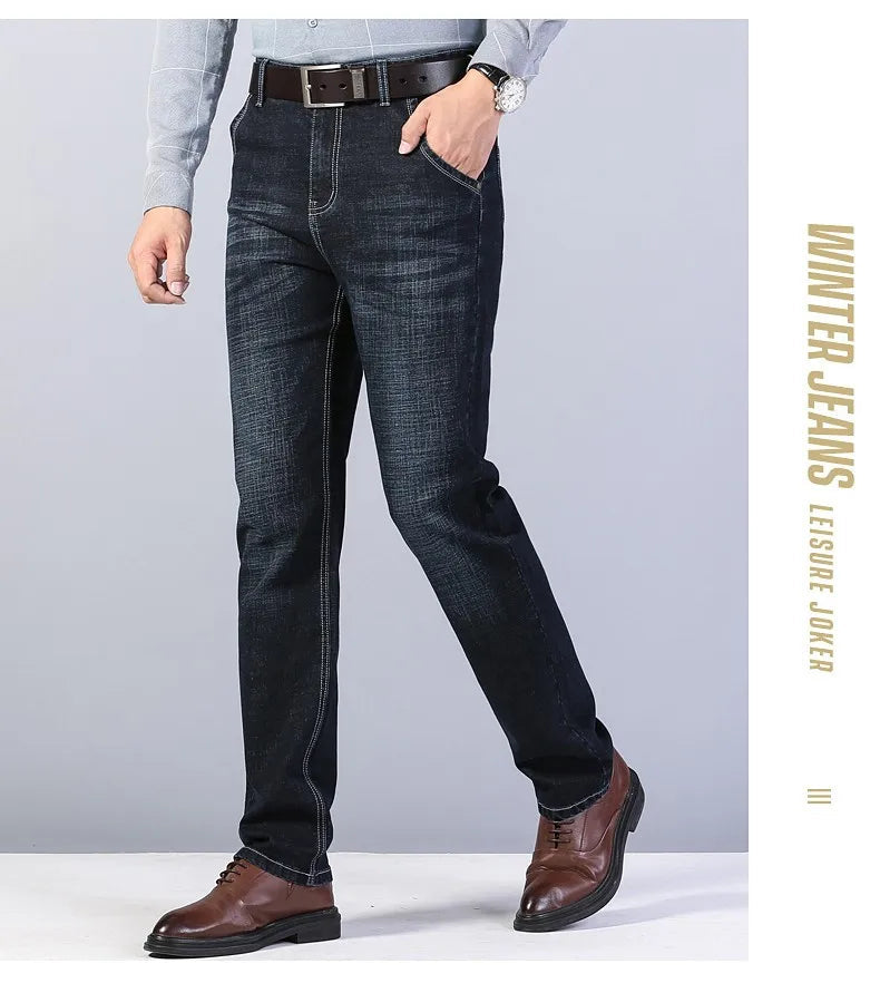 Jean droit en Denim élastique MAEJORKEN