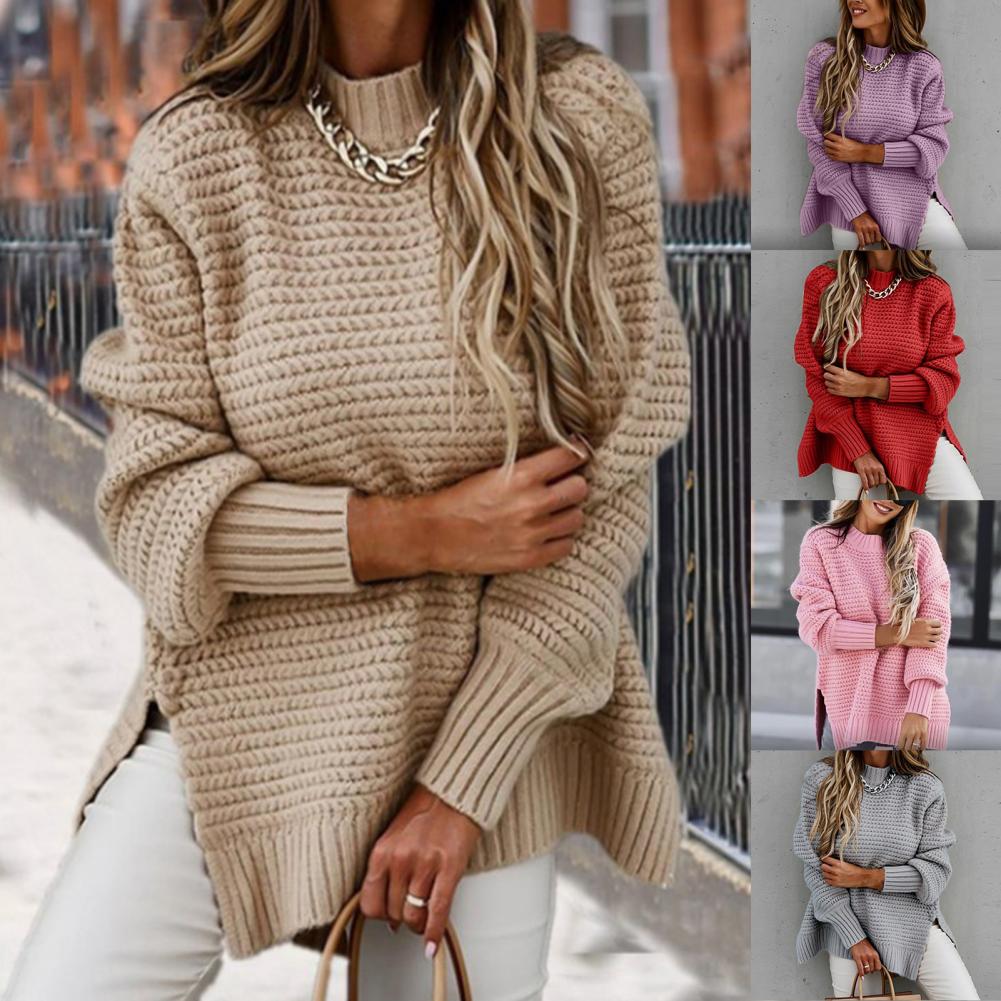 Pull à motif unique pour femme MAEJORKEN