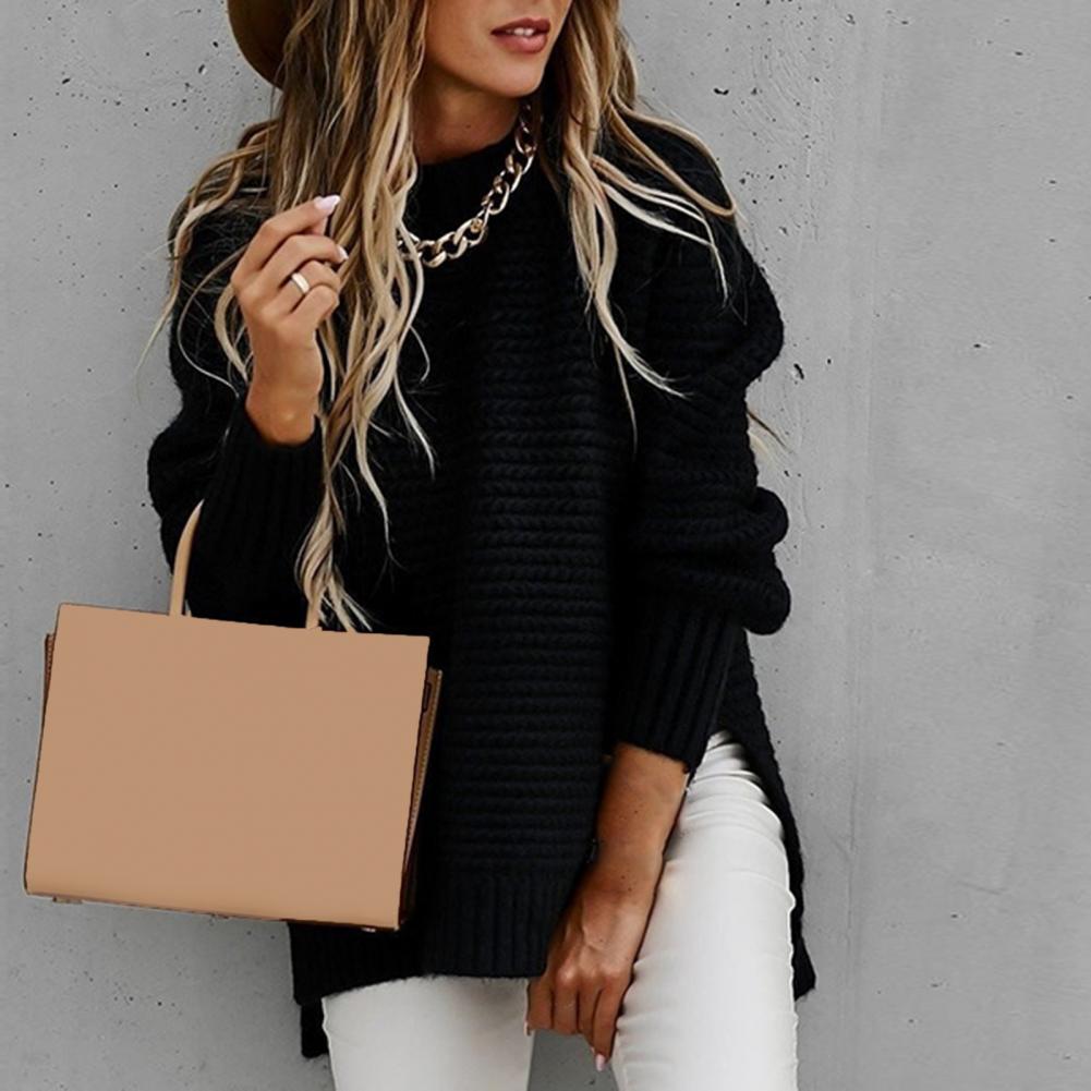 Pull à motif unique pour femme MAEJORKEN