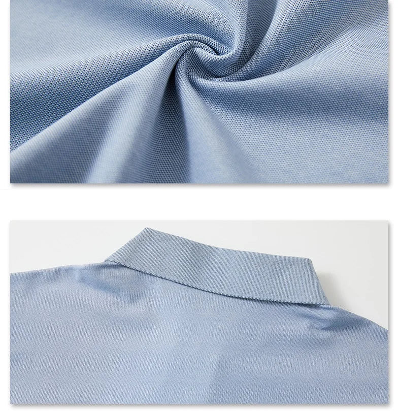 Polo en coton à manches courtes col boutonné M-6XL MAEJORKEN