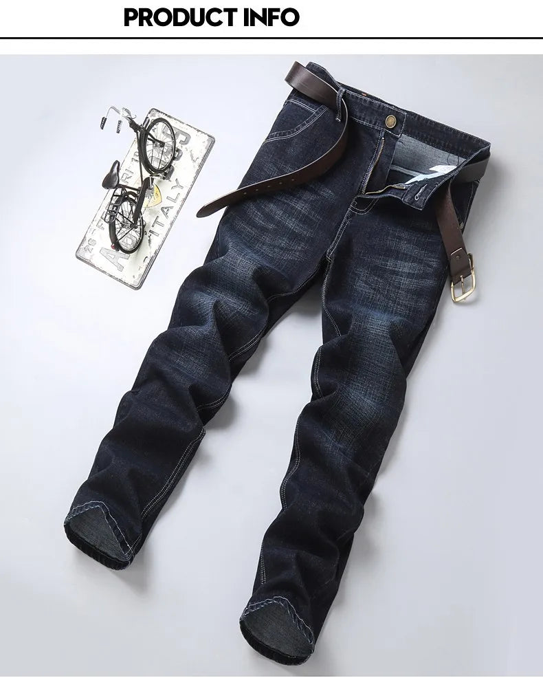 Jean droit en Denim élastique MAEJORKEN
