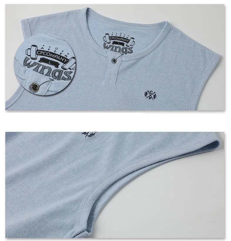 Débardeur Tissu Confortable, en Coton, du L au 6XL